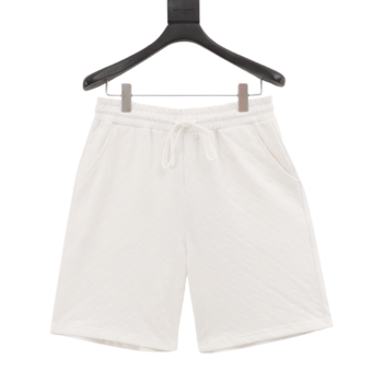 Fendi FF Flocked Twill Letter Shorts