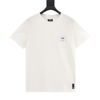 Fendi Square Logo T-Shirt