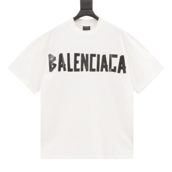 Balenciaga Masking Paper Letters T-Shirt