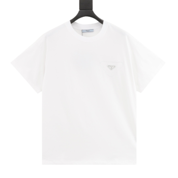 Prada Patch Embroidery T-Shirts
