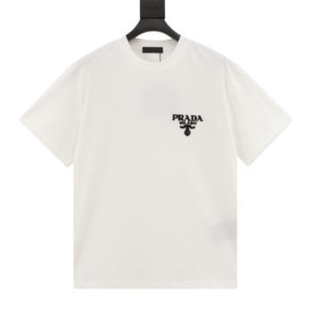 Prada Toothbrush Embroidered T-Shirts