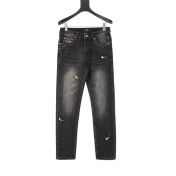 Fendi Monster Embroidered jeans