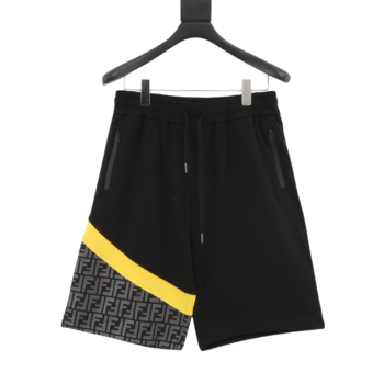 Fendi One-side Stitching Shorts
