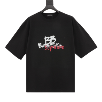 Balenciaga Cursive Lettering T-Shirt