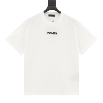 Prada Toothbrush Embroidered T-Shirts