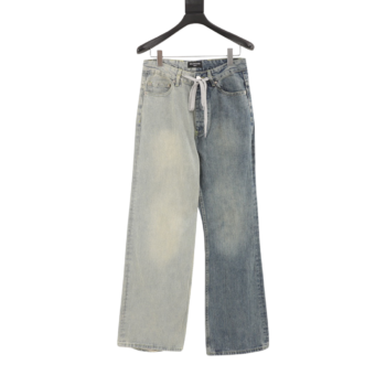 Balenciaga New Patchwork Denim Trousers