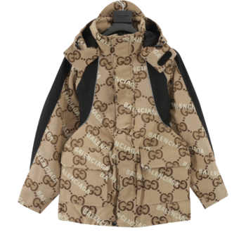 G× Balenciaga Joint Logo Jacket