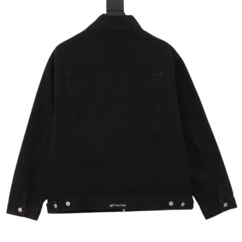 Balenciaga X Adidas Striped Denim Jacket