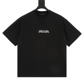 Prada Three-dimensional Logo T-Shirts