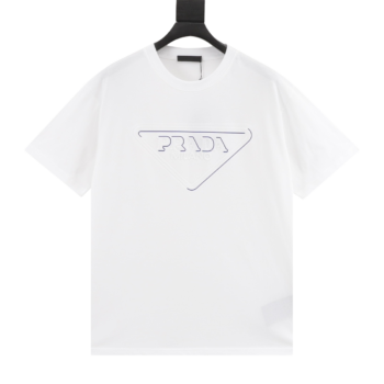 Prada Three-dimensional Embossed T-Shirts