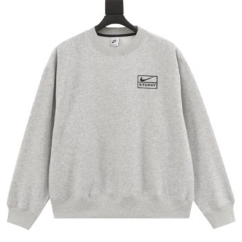 Stussy Embroidered Velvet Sweatshirt
