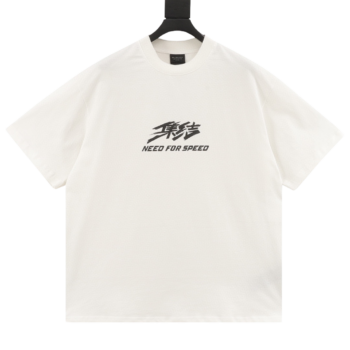 Balenciaga Gathering Print T-Shirt
