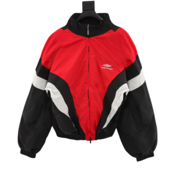 Balenciaga Red And Blue Jacket