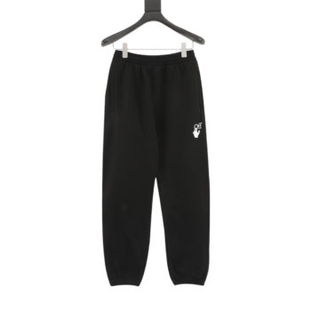Off White Virgil Ribbed Printed Pants