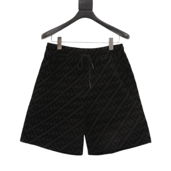 Fendi Twill Letter Shorts