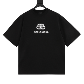 Balenciaga Lock Print Short Sleeves T-Shirt
