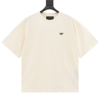 Prada Triangle Logo T-Shirts