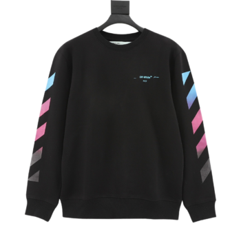 Off White Rainbow Gradient Arrow Sweater
