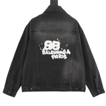 Balenciaga Inkjet Print Jacket