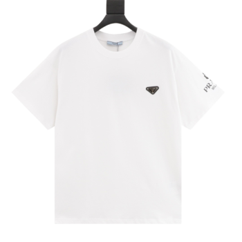 Prada Single Sleeve Logo T-Shirts