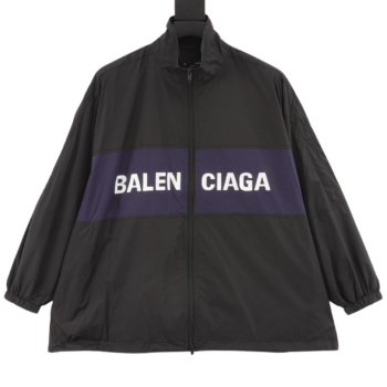 Balenciaga Patchwork Slogan Jacket