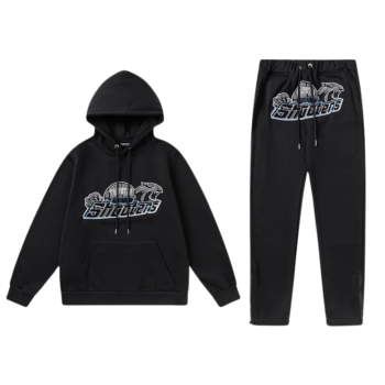 Trapstar Shooters 2 Pieces Long Black