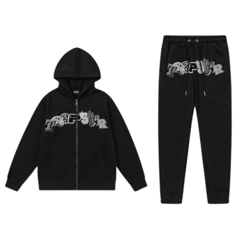 Trapstar 2 Pieces Long Black